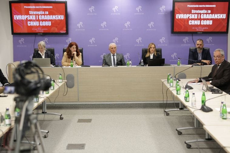 STEGA predstavila Strategiju za evropsku i građansku Crnu Goru; Nikaljević: Ovaj put ćemo se boriti pameću