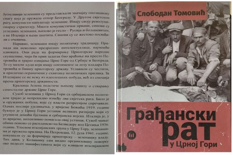 Kako je Tomović pisao o zelenašima: Emocija prema državi ispred ideologije i političke realnosti Kako je Tomović pisao o zelenašima: Emocija prema državi ispred ideologije i političke realnosti