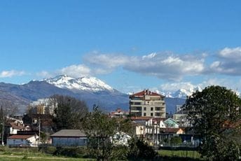 Na jugu sunčano, na sjeveru oblačno