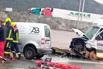 Udes na Barutani: Povrijeđene tri osobe