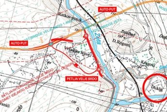 Monteput: Trasa auto-puta Smokovac - Tološi ne ugrožava  arheološki lokalitet Duklja