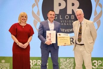 Veliko priznanje za kompaniju One i 4iG Grupu: Branko Mitrović i Peter Elkan dobitnici prestižnih PRO PR Globe nagrada