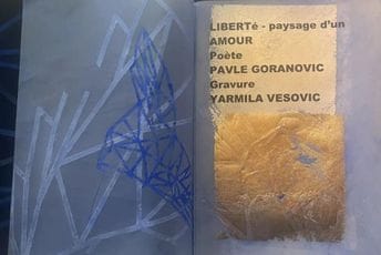 „Sloboda – pejzaž jedne ljubavi“ u Parizu: Poezija Pavla Goranovića oživjela kroz grafike Jarmile Vešović na Proljeću pjesnika „Sloboda – pejzaž jedne ljubavi“ u Parizu: Poezija Pavla Goranovića oživjela kroz grafike Jarmile Vešović na Proljeću pjesnika