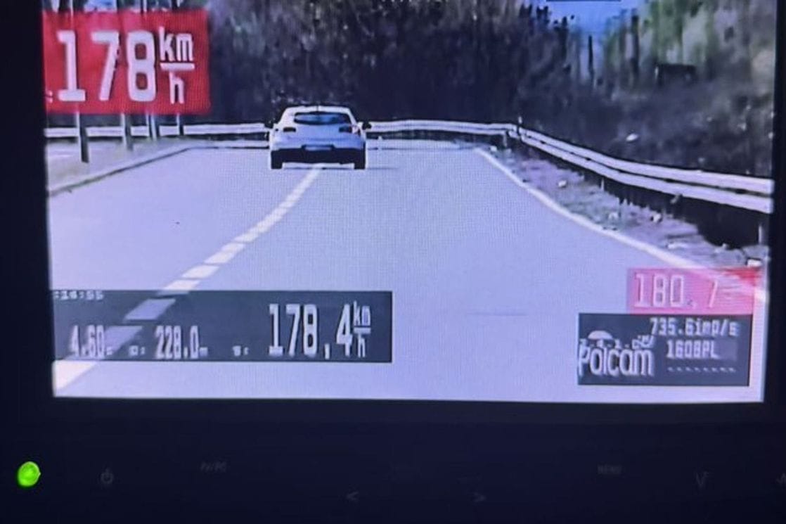 Zećanin prebrzo vozio na putu Podgorica - Bar, moraće da plati 1.500 eura