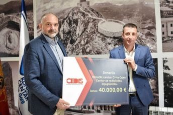 CEDIS donirao 40 hiljada eura Centru za radiološku dijagnostiku KCCG