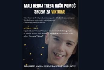 "Srcem za Vikotora": Devetogodišnjem dječaku iz Podgorice neophodno 150.000 eura za za liječenje "Srcem za Vikotora": Devetogodišnjem dječaku iz Podgorice neophodno 150.000 eura za za liječenje