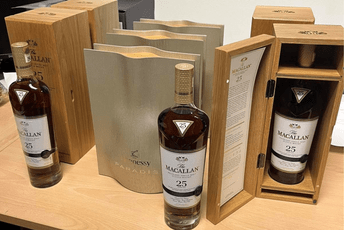 Vrijedne gotovo 20.000 eura: Na Aerodromu Podgorica oduzeto devet flaša alkoholnog pića