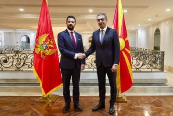 Milatović i Mickoski: Snažnija ekonomska saradnja i povezivanje prioritet odnosa dvije države