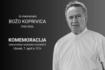 Komemoracija Božu Koprivici u utorak u CNP-u