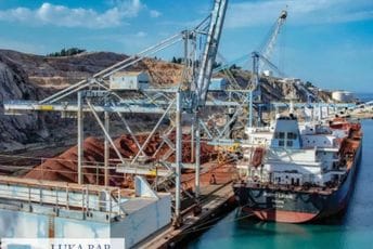 Brodski pretovar u prošloj godini 1,73 miliona tona