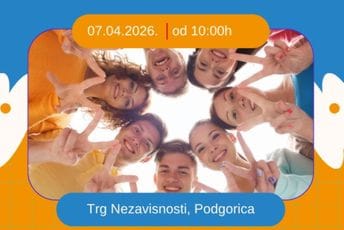 CAZAS: Omladinski pult za informisanje, povezivanje i razgovor sa građanima sjutra na Trgu nezavisnosti u Podgorici