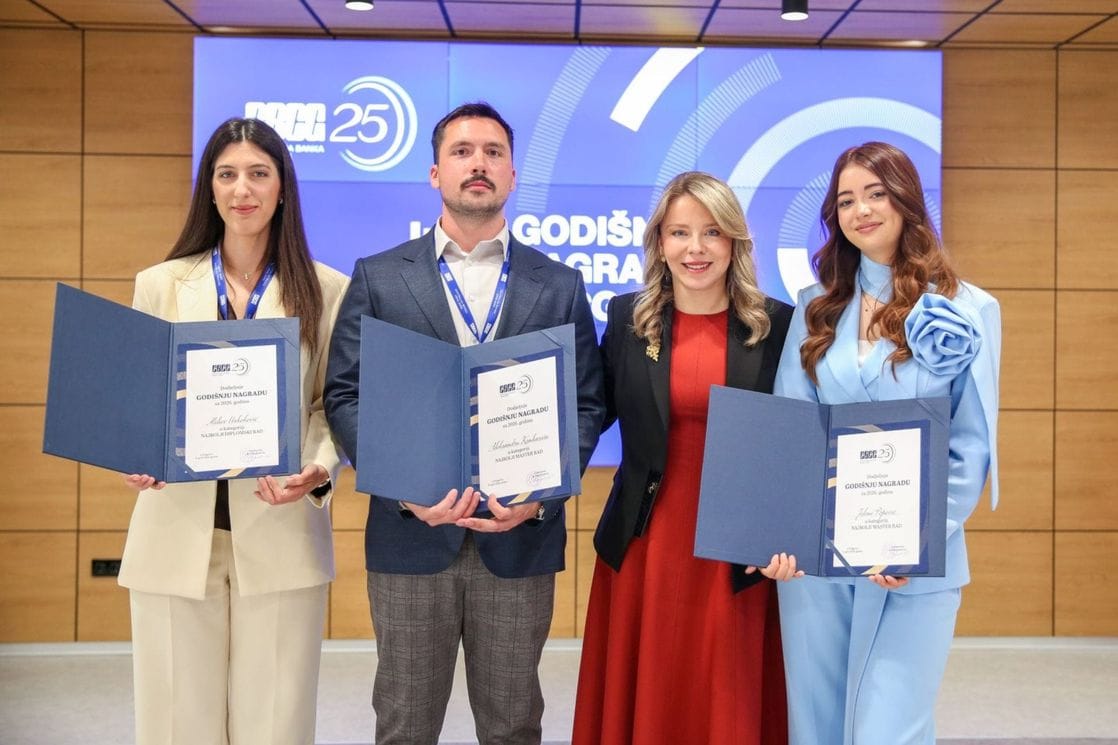 Dodijeljene Godišnje nagrade Centralne banke Crne Gore, evo ko su laureati