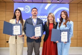 Dodijeljene Godišnje nagrade Centralne banke Crne Gore, evo ko su laureati