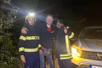 (FOTO) Spasilačka akcija na Valdanosu: Vatrogasci tragali za njemačkim državljaninom