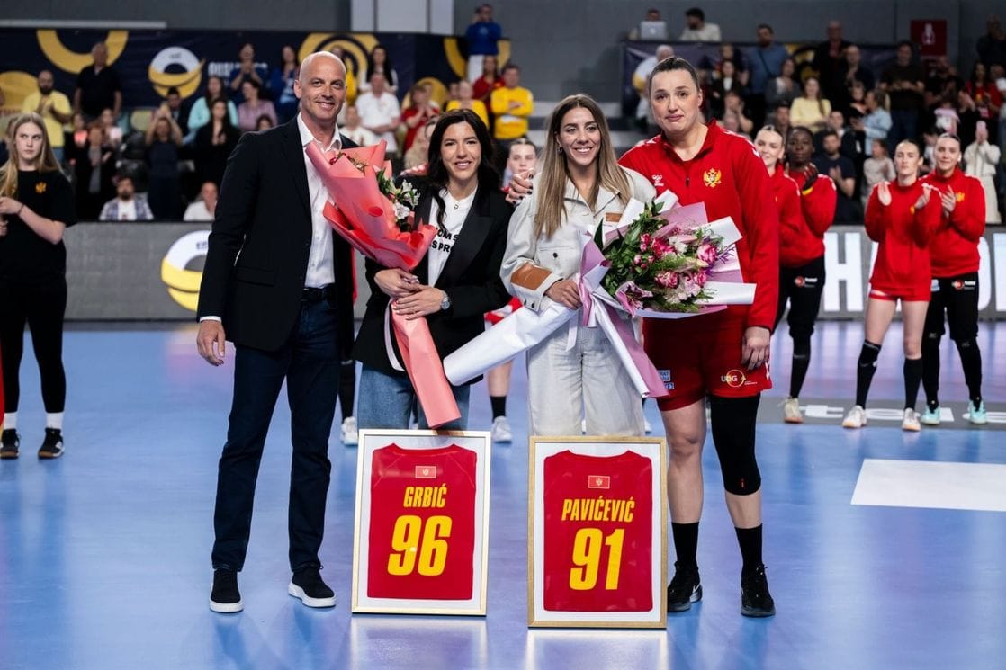 Emotivno veče u Bemax areni: Ivona Pavićević i Itana Grbić se oprostile od reprezentacije (FOTO)