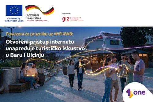Povezani za praznike uz WiFi4WB: otvoreni pristup internetu unapređuje turističko iskustvo u Baru i Ulcinju