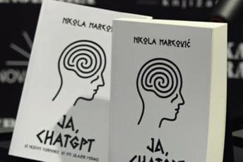 Pisanje u eri vještačke inteligencije: Roman „Ja, ChatGPT“ Nikole Markovića pred šavničkom publikom