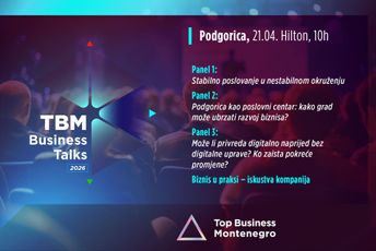 TBM Business Talks 2026: Ključna pitanja poslovnog ambijenta u fokusu