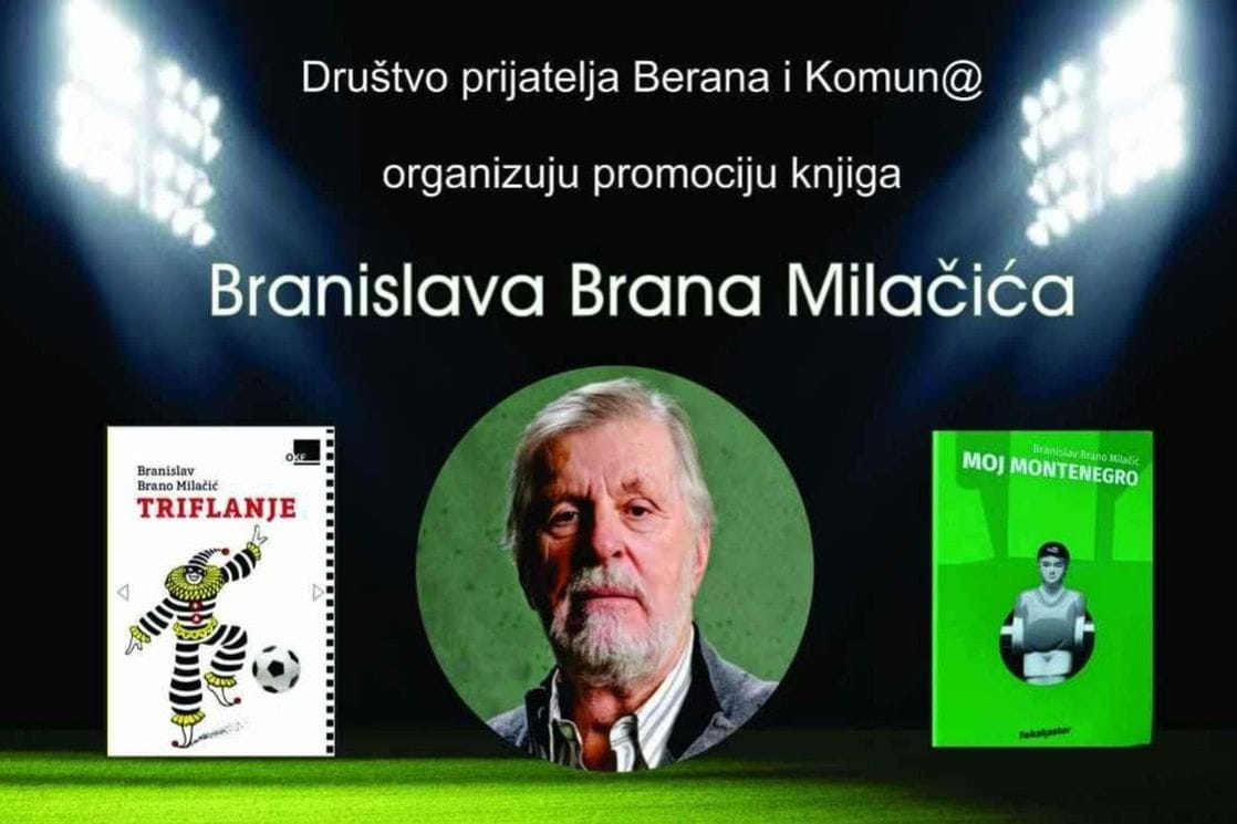 Knjige Branislava Brana Milačića sjutra pred beranskom publikom