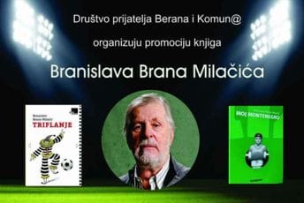 Knjige Branislava Brana Milačića sjutra pred beranskom publikom