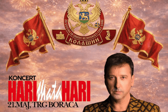 Hari Mata Hari pjevaće u Kolašinu na proslavi Dana nezavisnosti