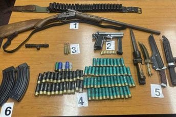 Aktivnosti policije u suzbijanju nasilja i incidenata u vezi sa oružjem: Od početka godine oduzeto ukupno skoro 340 komada oružja i preko 8.600 komada municije