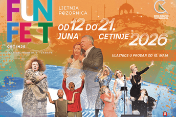 Deset dana posvećenih komediji i savremenom teatru: Funfest od 12. do 21. juna na Cetinju