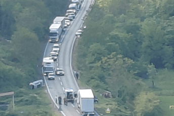 Udes na Orjoj Luci: Povrijeđena jedna osoba