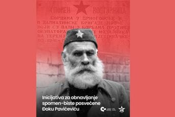 CGO i Antifašisti Cetinja predlažu: Obnoviti spomen-bistu Đoku Pavićeviću - simbolu slobodarske tradicije Nikšića