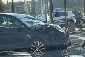 Podgorica: Udes kod mosta Milenijum