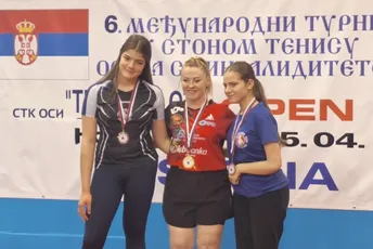 Luči tri medalje u Novom Sadu