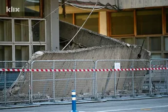 Urušio se dio krova na Centru Skenderija u Sarajevu: Pukom srećom izbjegnuta tragedija