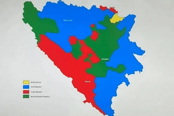 Na skupu u Zagrebu predstavljena karta BiH sa trećim entitetom