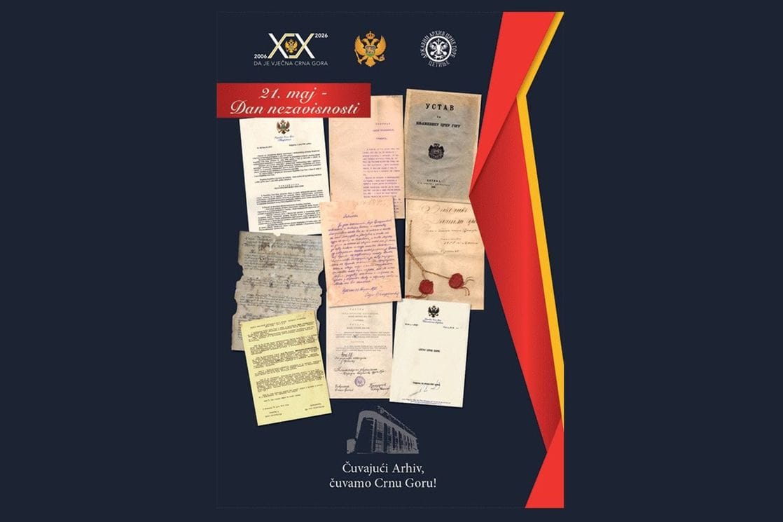 Projekat „Arhiv u javnom prostoru“: Najznačajnija dokumenta crnogorske istorije na 20 lokacija širom zemlje