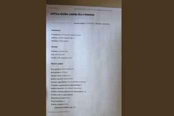 Šturanović: Oglas za šefa službe za zaštitu lica i imovine traje tri dana i to preko praznika