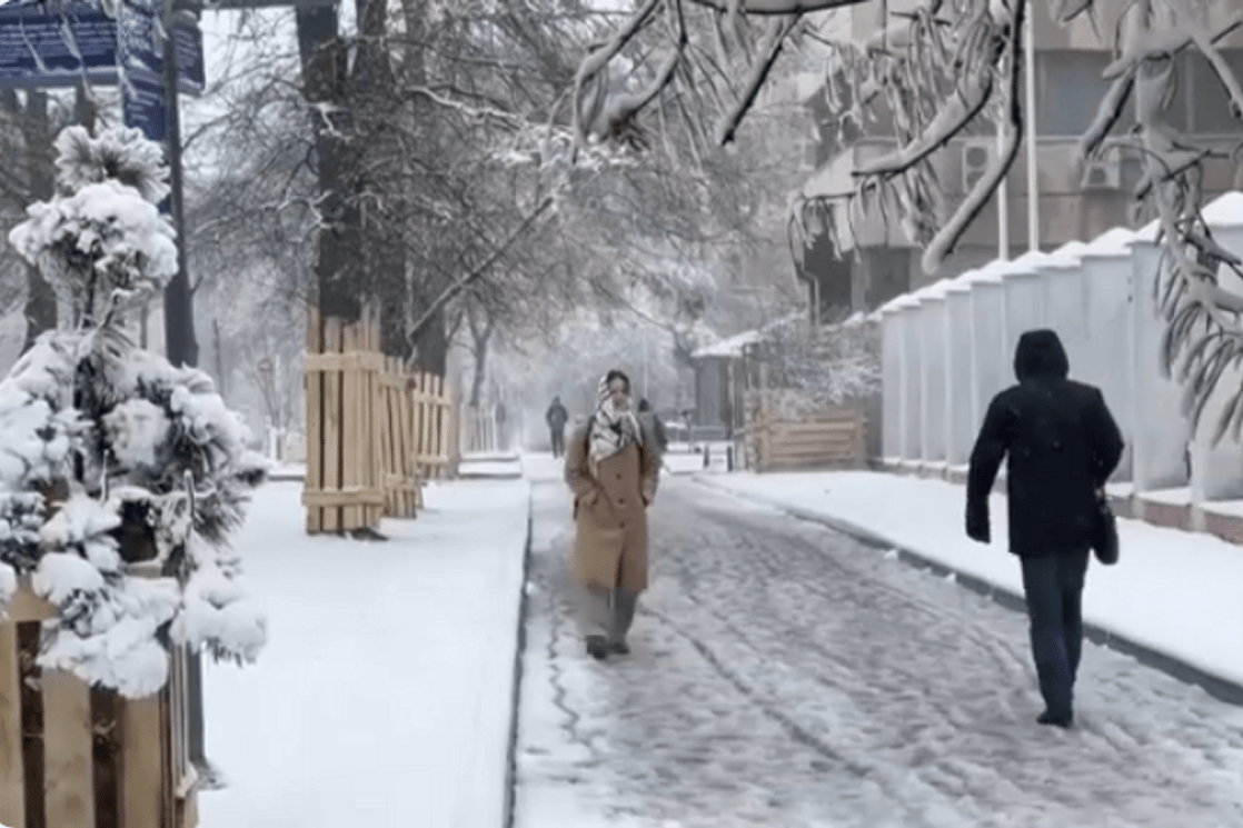 (VIDEO) Zima se naglo vratila u Moskvu, snijeg rušio stabla i uništavao automobile