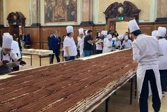 Oboren Ginisov rekord: Ovo je najduži tiramisu na svijetu