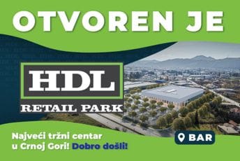 Svečano otvoren najveći tržni centar u Crnoj Gori   HDL Retail  park u Baru