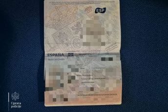 Tuzanin uhapšen na podgoričkom Aerodromu: Sa lažnim španskim pasošem pokušao da otputuje u Pariz