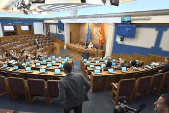 Sjednica Skupštine u toku