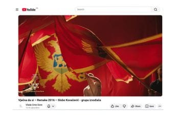 Nakon upita Analitike: Pjesma „Vječna da si“ ponovo dostupna na platformama Vlade