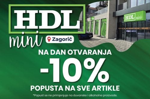 HDL Mini stiže u Zagorič! 10% popusta na kompletnu kupovinu!