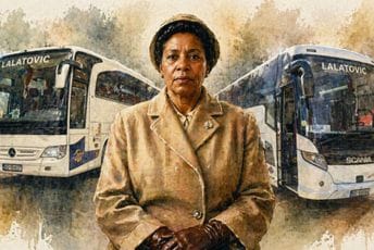 Roza Parks u autobusu Lalatović