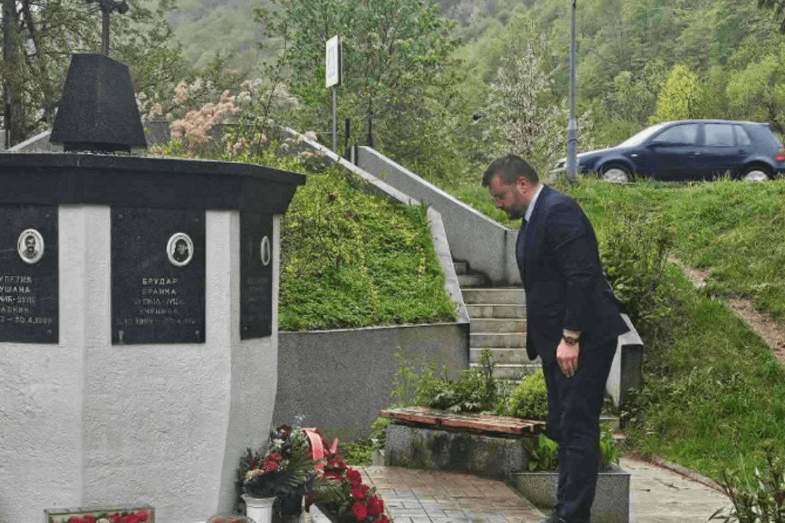 Koprivica položio vijenac u Murinu: Djelimično ispravljena nepravda iz ranijeg perioda
