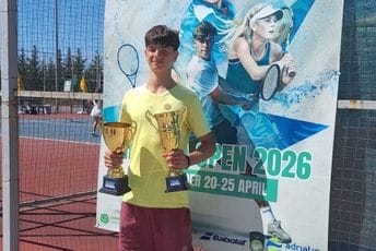 Luka Lukovac zablistao u Skadru – finale singla i titula u dublu na ITF turniru