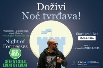Opština Bar: Peto izdanje manifestacije “Noć tvrđava” uz koncert Marka Luisa