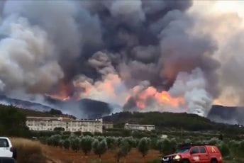 Šumski požar bijesni u Toskani: Evakuisane tri hiljade ljudi