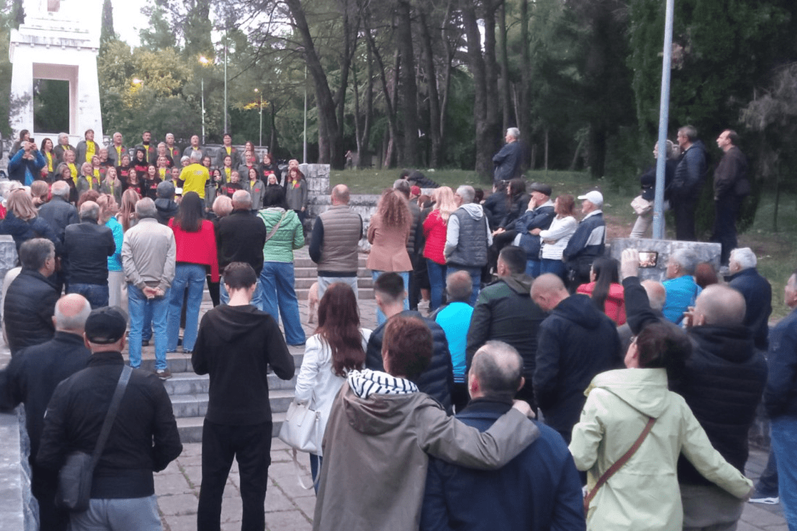 (VIDEO) Internacionala i Pjesma radu odjekivali Goricom