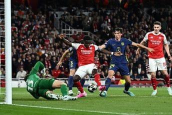 Nakon 20 godina: Arsenal je u finalu Lige šampiona, gol Sake presudio na Emirejtsu