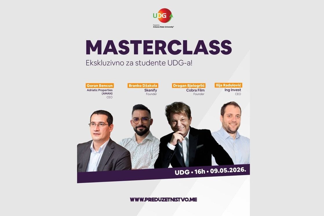 Eksluzivna UDG Masterclass serija